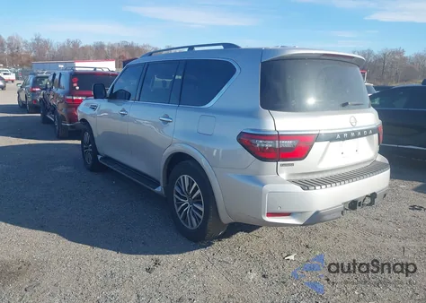 2021 Nissan Armada Sl 4Wd z USA, uszkodzony, nr VIN JN8AY2BB2M9793606